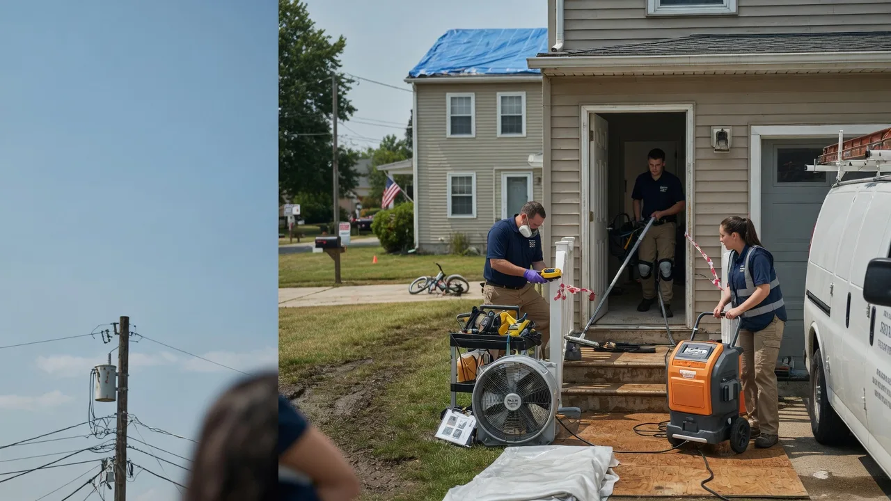 Water Damage Repair in Warrenville, IL near me